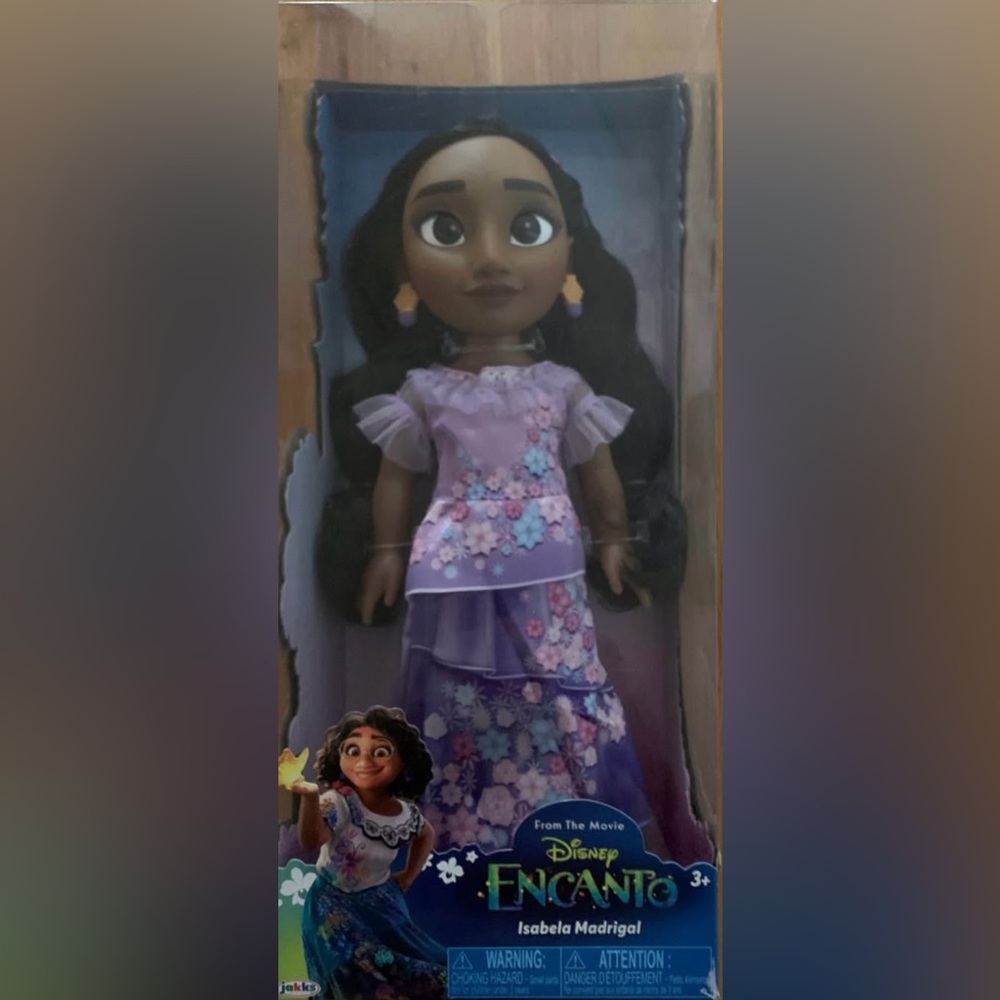 Disney Encanto Isabela Madrigal Doll - Purple Dress